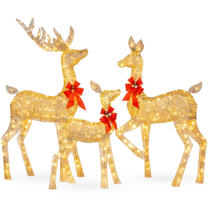 Deer decor for christmas