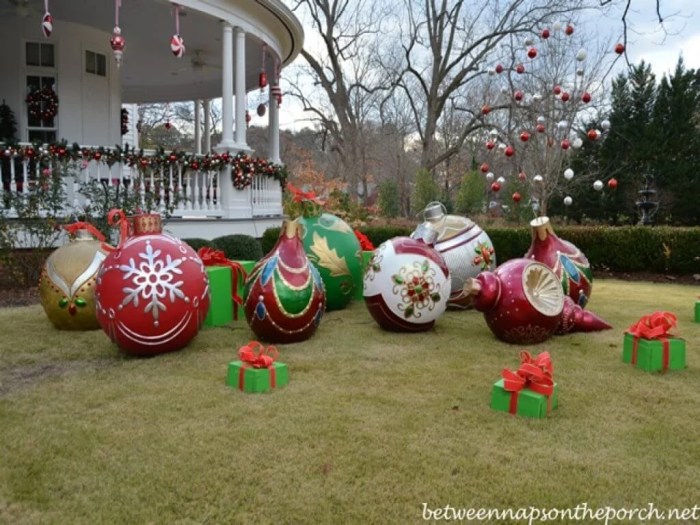 Christmas front yard decor