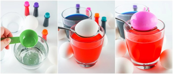 Can food coloring dye eggs