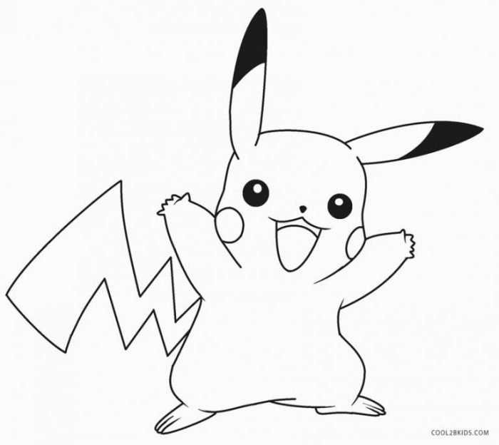 Coloring pages animal pika