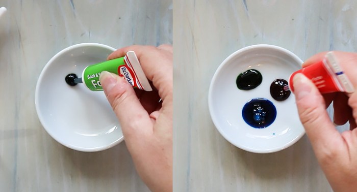 What colors make black in food coloring