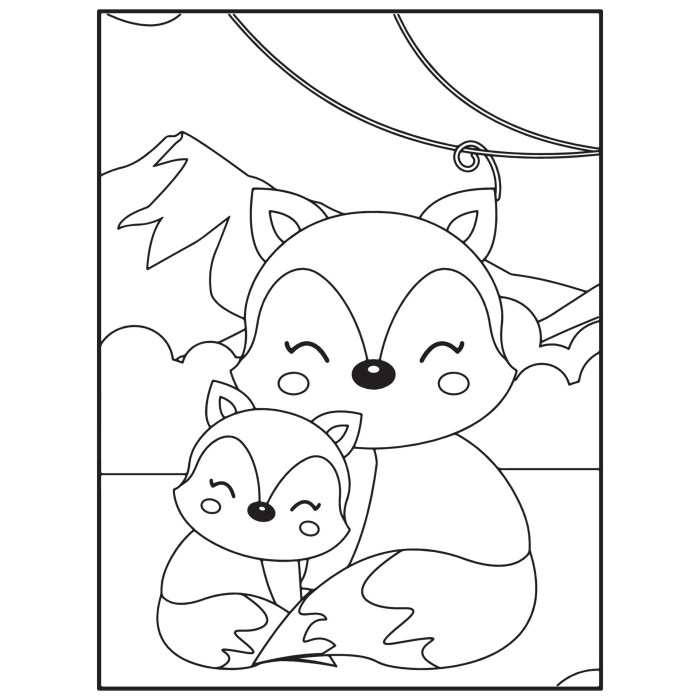 Colouring kids coloring pages of animals