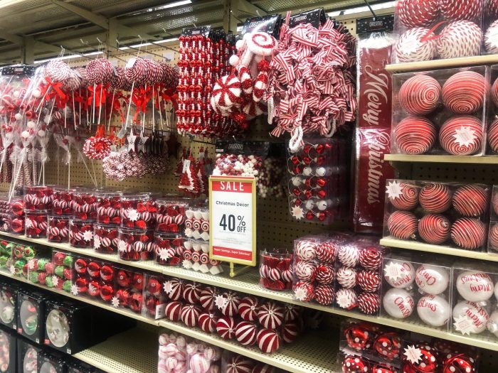 Christmas decor on clearance