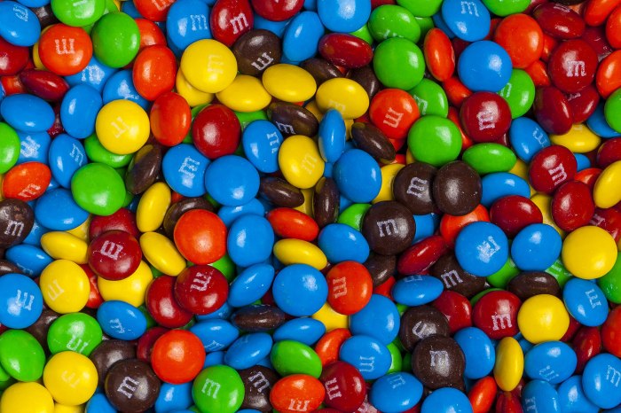 M&m food coloring