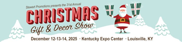 Christmas gift and decor show louisville